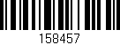 Código de barras (EAN, GTIN, SKU, ISBN): '158457'
