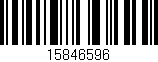 Código de barras (EAN, GTIN, SKU, ISBN): '15846596'