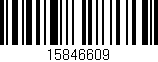 Código de barras (EAN, GTIN, SKU, ISBN): '15846609'