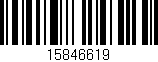 Código de barras (EAN, GTIN, SKU, ISBN): '15846619'
