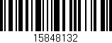 Código de barras (EAN, GTIN, SKU, ISBN): '15848132'
