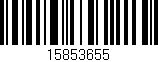 Código de barras (EAN, GTIN, SKU, ISBN): '15853655'