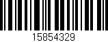 Código de barras (EAN, GTIN, SKU, ISBN): '15854329'