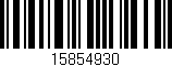 Código de barras (EAN, GTIN, SKU, ISBN): '15854930'