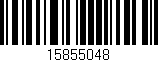Código de barras (EAN, GTIN, SKU, ISBN): '15855048'