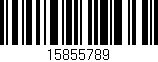 Código de barras (EAN, GTIN, SKU, ISBN): '15855789'