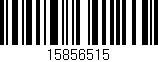 Código de barras (EAN, GTIN, SKU, ISBN): '15856515'