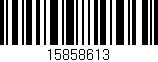 Código de barras (EAN, GTIN, SKU, ISBN): '15858613'