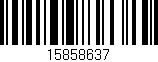 Código de barras (EAN, GTIN, SKU, ISBN): '15858637'