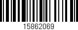 Código de barras (EAN, GTIN, SKU, ISBN): '15862069'