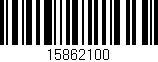 Código de barras (EAN, GTIN, SKU, ISBN): '15862100'