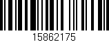 Código de barras (EAN, GTIN, SKU, ISBN): '15862175'