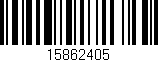 Código de barras (EAN, GTIN, SKU, ISBN): '15862405'