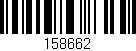 Código de barras (EAN, GTIN, SKU, ISBN): '158662'