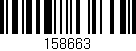 Código de barras (EAN, GTIN, SKU, ISBN): '158663'