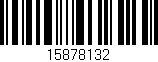 Código de barras (EAN, GTIN, SKU, ISBN): '15878132'