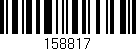 Código de barras (EAN, GTIN, SKU, ISBN): '158817'