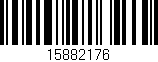 Código de barras (EAN, GTIN, SKU, ISBN): '15882176'