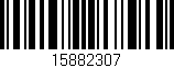 Código de barras (EAN, GTIN, SKU, ISBN): '15882307'