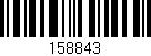 Código de barras (EAN, GTIN, SKU, ISBN): '158843'