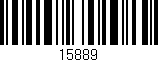 Código de barras (EAN, GTIN, SKU, ISBN): '15889'