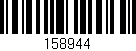 Código de barras (EAN, GTIN, SKU, ISBN): '158944'