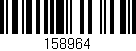 Código de barras (EAN, GTIN, SKU, ISBN): '158964'