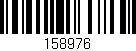 Código de barras (EAN, GTIN, SKU, ISBN): '158976'