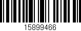 Código de barras (EAN, GTIN, SKU, ISBN): '15899466'