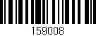 Código de barras (EAN, GTIN, SKU, ISBN): '159008'