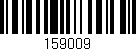Código de barras (EAN, GTIN, SKU, ISBN): '159009'