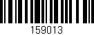 Código de barras (EAN, GTIN, SKU, ISBN): '159013'