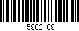 Código de barras (EAN, GTIN, SKU, ISBN): '15902109'