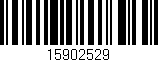 Código de barras (EAN, GTIN, SKU, ISBN): '15902529'