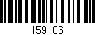 Código de barras (EAN, GTIN, SKU, ISBN): '159106'