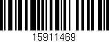 Código de barras (EAN, GTIN, SKU, ISBN): '15911469'