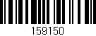Código de barras (EAN, GTIN, SKU, ISBN): '159150'