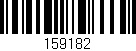 Código de barras (EAN, GTIN, SKU, ISBN): '159182'