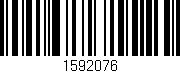 Código de barras (EAN, GTIN, SKU, ISBN): '1592076'