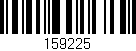 Código de barras (EAN, GTIN, SKU, ISBN): '159225'