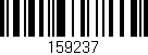Código de barras (EAN, GTIN, SKU, ISBN): '159237'
