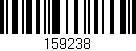 Código de barras (EAN, GTIN, SKU, ISBN): '159238'