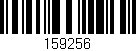 Código de barras (EAN, GTIN, SKU, ISBN): '159256'