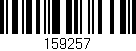 Código de barras (EAN, GTIN, SKU, ISBN): '159257'