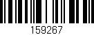Código de barras (EAN, GTIN, SKU, ISBN): '159267'