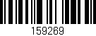 Código de barras (EAN, GTIN, SKU, ISBN): '159269'