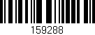 Código de barras (EAN, GTIN, SKU, ISBN): '159288'