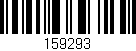 Código de barras (EAN, GTIN, SKU, ISBN): '159293'