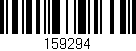 Código de barras (EAN, GTIN, SKU, ISBN): '159294'