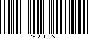 Código de barras (EAN, GTIN, SKU, ISBN): '1592_3_0_XL'